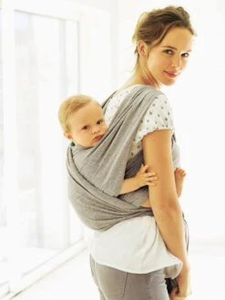 Echarpe De Portage Vertbaudet Ivoire Végétal - Vertbaudet -Vertbaudet Soldes Magasin echarpe de portage vertbaudet 2