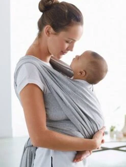 Echarpe De Portage Vertbaudet Ivoire Végétal - Vertbaudet -Vertbaudet Soldes Magasin echarpe de portage vertbaudet 3