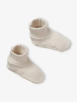 Ensemble Bonnet + Moufles + Chaussons Bébé Garçon En Maille Ajourée Beige Clair - Vertbaudet 10 Ensemble Bonnet + Moufles + Chaussons Bébé Garçon En Maille Ajourée Beige Clair - Vertbaudet -Vertbaudet Soldes Magasin ensemble bonnet moufles chaussons bebe garcon en maille ajouree 4