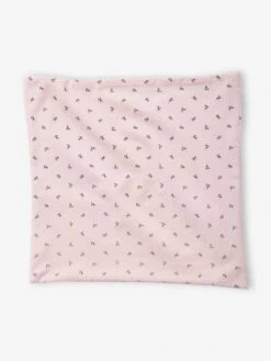 Ensemble Bonnet + Moufles + Foulard + Sac Bébé Fille En Maille Imprimée Personnalisable Bois De Rose - Vertbaudet -Vertbaudet Soldes Magasin ensemble bonnet moufles foulard sac bebe fille en maille imprimee personnalisable 4