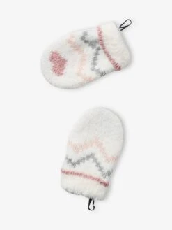 Ensemble En Maille Jacquard Bonnet + Snood + Moufles Bébé Fille écru - Vertbaudet 9 Ensemble En Maille Jacquard Bonnet + Snood + Moufles Bébé Fille écru - Vertbaudet -Vertbaudet Soldes Magasin ensemble en maille jacquard bonnet snood moufles bebe fille 3