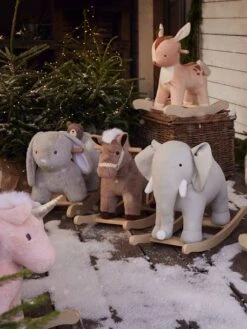 Faon à Bascule En Bois FSC® Multicolore - Vertbaudet -Vertbaudet Soldes Magasin faon a bascule en bois fsc 2