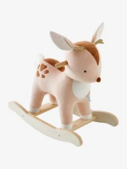 Faon à Bascule En Bois FSC® Multicolore - Vertbaudet -Vertbaudet Soldes Magasin faon a bascule en bois fsc 5