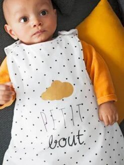 Gigoteuse Sans Manches PETIT BOUT Blanc Imprimé - Vertbaudet -Vertbaudet Soldes Magasin gigoteuse sans manches petit bout 2