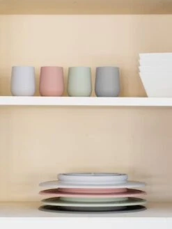 Gobelet D’apprentissage Avec Paille EZPZ Mini Cup En Silicone Rose Blush - EZPZ -Vertbaudet Soldes Magasin gobelet dapprentissage avec paille ezpz mini cup en silicone 3