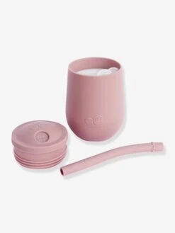 Gobelet D’apprentissage Avec Paille EZPZ Mini Cup En Silicone Rose Blush - EZPZ -Vertbaudet Soldes Magasin gobelet dapprentissage avec paille ezpz mini cup en silicone 5