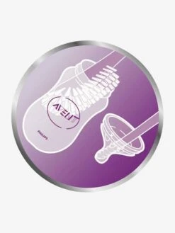 Goupillon Philips AVENT Pour Biberons Et Tétines Bleu - Philips Avent -Vertbaudet Soldes Magasin goupillon philips avent pour biberons et tetines 5