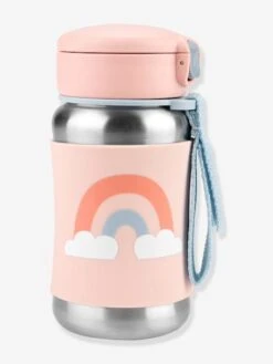 Gourde Acier Avec Paille SKIP HOP Whimz Rose/arc En Ciel - Skip Hop -Vertbaudet Soldes Magasin gourde acier avec paille skip hop whimz 3