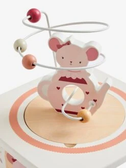 Grand Cube D'activités GRENIER En Bois FSC® Blanc - Vertbaudet -Vertbaudet Soldes Magasin grand cube dactivites grenier en bois fsc 3