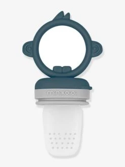 Grignoteur MINIKOIOI Baby Pulp En Silicone Tilleul/gris - Minikoioi