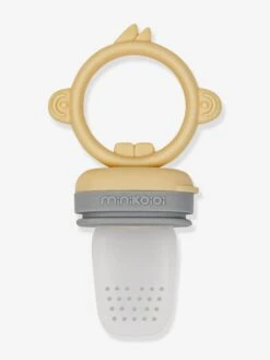 Grignoteur MINIKOIOI Baby Pulp En Silicone Tilleul/gris - Minikoioi -Vertbaudet Soldes Magasin grignoteur minikoioi baby pulp en silicone 5