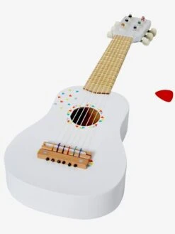 Guitare En Bois FSC® Blanc - Vertbaudet -Vertbaudet Soldes Magasin guitare en bois fsc 2