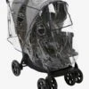 Habillage Pluie Intégral Vertbaudet Pour Poussette Double Transparent - Vertbaudet