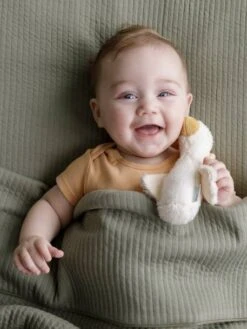 Hochet Couineur Little Goose - LITTLE DUTCH Blanc - Little Dutch -Vertbaudet Soldes Magasin hochet couineur little goose little dutch 2