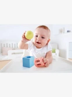 Hochet Géométrique HAPE Multicolore - Hape 6 Hochet Géométrique HAPE Multicolore - Hape -Vertbaudet Soldes Magasin hochet geometrique hape 2