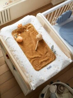 Housse De Matelas à Langer LOVELY FARM écru - Vertbaudet -Vertbaudet Soldes Magasin housse de matelas a langer lovely farm 4