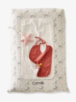 Housse De Matelas à Langer Personnalisable SOUS L'OCÉAN Blanc/bleu - Vertbaudet -Vertbaudet Soldes Magasin housse de matelas a langer personnalisable sous locean 2