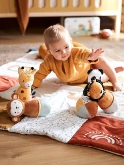 Jeu De Quilles En Tissu TANZANIE Multicolore - Vertbaudet -Vertbaudet Soldes Magasin jeu de quilles en tissu tanzanie 3