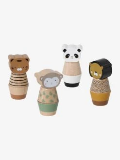 Jeu Des Animaux à Visser En Bois FSC® Multicolore - Tanzanie - Vertbaudet -Vertbaudet Soldes Magasin jeu des animaux a visser en bois fsc 4