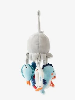 Jouet D'éveil Avec Pince Eau Salée Gris - Vertbaudet -Vertbaudet Soldes Magasin jouet deveil avec pince eau salee 3