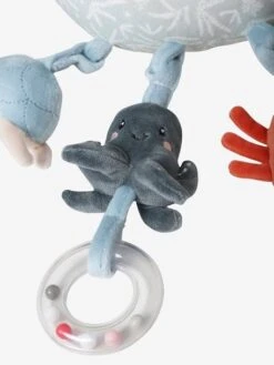 Jouet D'éveil Avec Pince SOUS L'OCÉAN Gris - Vertbaudet -Vertbaudet Soldes Magasin jouet deveil avec pince sous locean 3