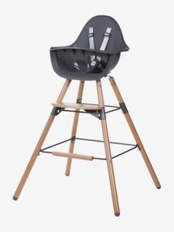 Kit De Pieds Longs Pour Chaise Haute Evolu + Repose-pieds CHILDHOME Naturel Anthracite - Childhome -Vertbaudet Soldes Magasin kit de pieds longs pour chaise haute evolu repose pieds childhome 4