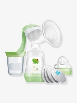 Kit Tire-lait Manuel + Kit Allaitement MAM Vert - Mam