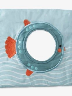 Livre D'éveil Accordéon Eau Salée Bleu - Vertbaudet -Vertbaudet Soldes Magasin livre deveil accordeon eau salee 5