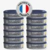 Lot De 12 Recharge Pour Poubelle à Couches Dress Up ANGELCARE Bleu Et Blanc - Angelcare