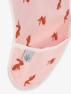 Lot De 2 Bavoirs Avec Poche LÄSSIG Little Forest Little Forest Lapin - Rose + B - Lassig -Vertbaudet Soldes Magasin lot de 2 bavoirs avec poche lassig little forest 1