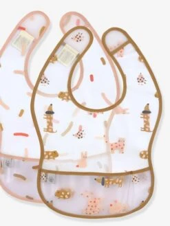 Lot De 2 Bavoirs Avec Poche Little Mateys LÄSSIG Bleu Royale - Lassig -Vertbaudet Soldes Magasin lot de 2 bavoirs avec poche little mateys lassig 5