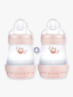 Lot De 2 Biberons 160 Ml MAM Easy Start Anti-colique Nature Guardian Nature Blush - Mam 3 Lot De 2 Biberons 160 Ml MAM Easy Start Anti-colique Nature Guardian Nature Blush - Mam -Vertbaudet Soldes Magasin lot de 2 biberons 160 ml mam easy start anti colique nature guardian 1