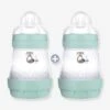 Lot De 2 Biberons 160 Ml MAM Easy Start Anti-colique Nature Guardian Nature Blush - Mam