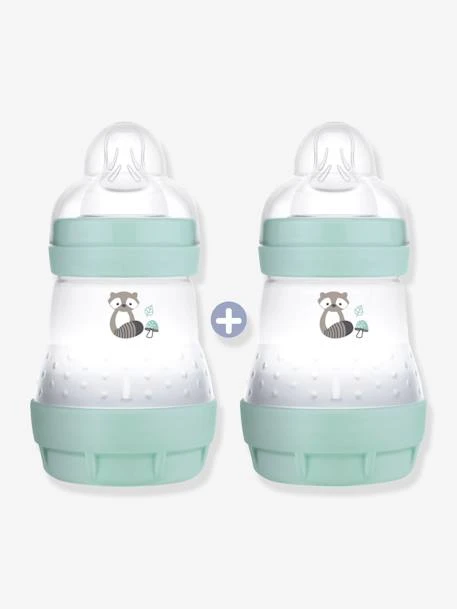 Lot De 2 Biberons 160 Ml MAM Easy Start Anti-colique Nature Guardian Nature Blush - Mam 1 Lot De 2 Biberons 160 Ml MAM Easy Start Anti-colique Nature Guardian Nature Blush - Mam