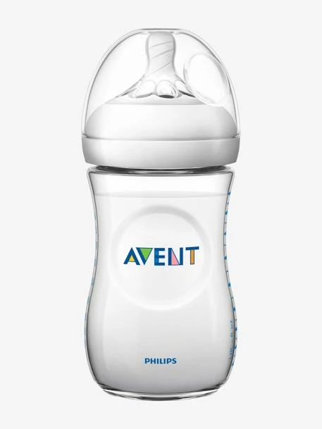 Lot De 2 Biberons 260 Ml Philips AVENT Natural Sans BPA Transparent - Philips Avent 2 Lot De 2 Biberons 260 Ml Philips AVENT Natural Sans BPA Transparent - Philips Avent – Image 2