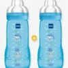 Lot De 2 Biberons 330 Ml MAM Easy Active 2e âge Fairy Tale Lot De 2 Rose - Mam