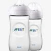 Lot De 2 Biberons 330 Ml Philips AVENT Natural Sans BPA Transparent - Philips Avent
