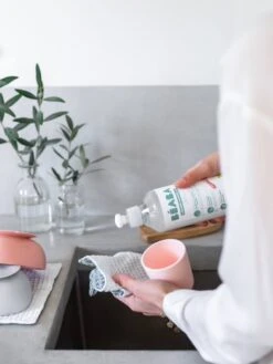 Lot De 2 Flacons De Liquide Vaisselle (500 Ml) BEABA Blanc - Beaba -Vertbaudet Soldes Magasin lot de 2 flacons de liquide vaisselle 500 ml beaba 3