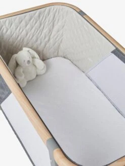 Lot De 2 Housses Pour Berceau Et Cododo En Coton Bio* Marine/écru - Vertbaudet -Vertbaudet Soldes Magasin lot de 2 housses pour berceau et cododo en coton bio 1