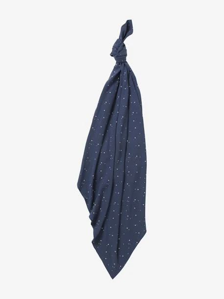 Lot De 2 Langes D'emmaillotage Marine/blanc - Vertbaudet 2 Lot De 2 Langes D'emmaillotage Marine/blanc - Vertbaudet – Image 2