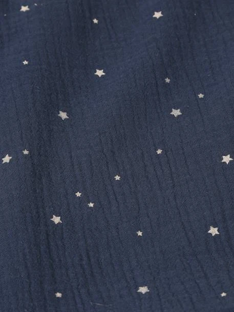 Lot De 2 Langes D'emmaillotage Marine/blanc - Vertbaudet 6 Lot De 2 Langes D'emmaillotage Marine/blanc - Vertbaudet – Image 6