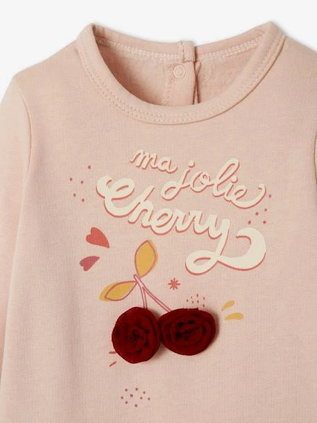 Lot De 2 Pyjamas En Molleton Bébé Ouverture Naissance Lot Rose Fumé - Vertbaudet 5 Lot De 2 Pyjamas En Molleton Bébé Ouverture Naissance Lot Rose Fumé - Vertbaudet – Image 5