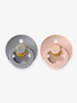 Lot De 2 Sucettes-tétines BIBS Colour, Taille 1 De 0 à 6 Mois Blush & Vanilla - Bibs -Vertbaudet Soldes Magasin lot de 2 sucettes tetines bibs colour taille 1 de 0 a 6 mois 5