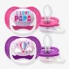 Lot De 2 Sucettes Ultra Air Animals 2e âge Philips AVENT Pingouin + éléphant - Philips Avent