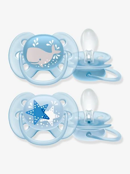 Lot De 2 Sucettes Ultra Douces 2e âge Philips AVENT Ecureuil/fleurs - Philips Avent 1 Lot De 2 Sucettes Ultra Douces 2e âge Philips AVENT Ecureuil/fleurs - Philips Avent