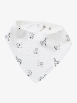 Lot De 3 Bavoirs Bandanas En Gaze De Coton Lot Vert Panda - Vertbaudet -Vertbaudet Soldes Magasin lot de 3 bavoirs bandanas en gaze de coton 2