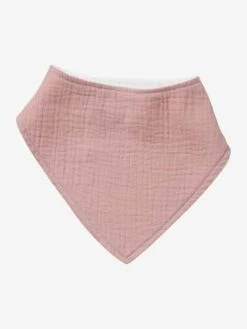 Lot De 3 Bavoirs Bandanas En Gaze De Coton / éponge Rose Grenier - Vertbaudet -Vertbaudet Soldes Magasin lot de 3 bavoirs bandanas en gaze de coton eponge 3