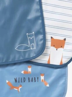 Lot De 3 Bavoirs Plastifiés Bleu - Vertbaudet 10 Lot De 3 Bavoirs Plastifiés Bleu - Vertbaudet -Vertbaudet Soldes Magasin lot de 3 bavoirs plastifies 4