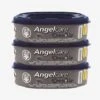Lot De 3 Recharges Octogonales Pour Poubelles à Couches Nappyclean Et Dress Up Bleu - Angelcare