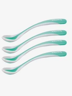Lot De 4 Cuillères Bébé Thermosensibles NUBY Aléatoire - Nuby -Vertbaudet Soldes Magasin lot de 4 cuilleres bebe thermosensibles nuby 5